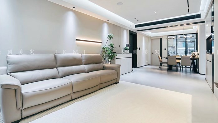 長沙玖洲和璽-173m²現(xiàn)代輕奢133m²現(xiàn)代奶油·湖南極刻美家全屋整裝