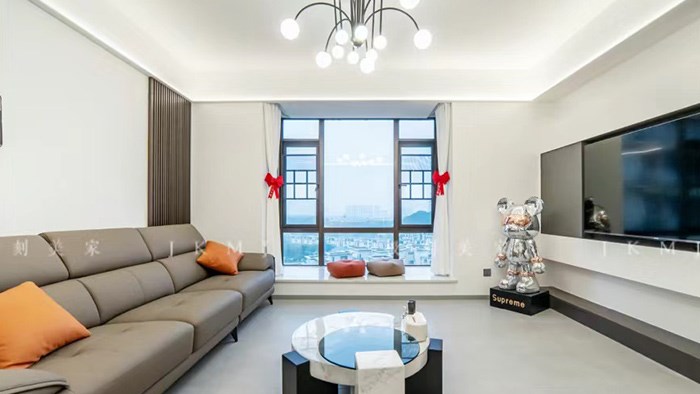 長沙麓隱青竹湖-132m²現(xiàn)代極簡風·極刻美家全屋整裝