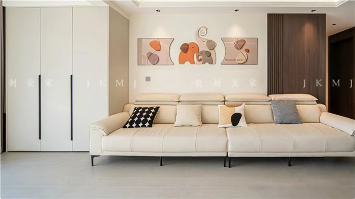 湖南長沙觀山印-124m²現(xiàn)代風·極刻美家全屋整裝